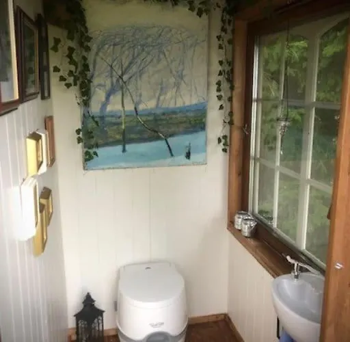 度假居 Badehuset, Harmoni, Med Privat