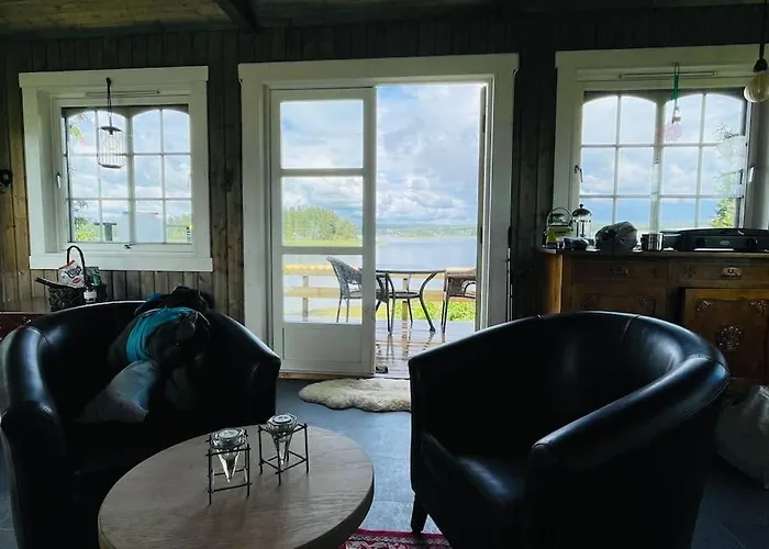度假居 Badehuset, Harmoni, Med Privat Hemnes